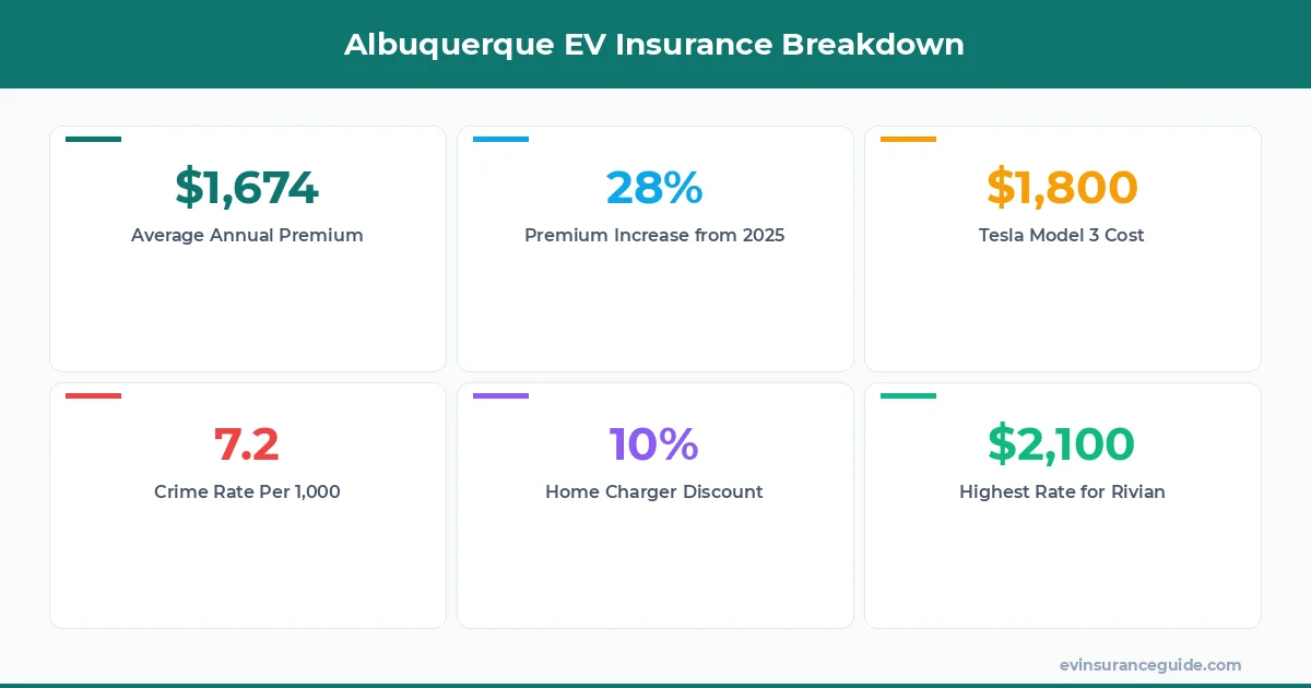 Albuquerque EV Insurance Breakdown