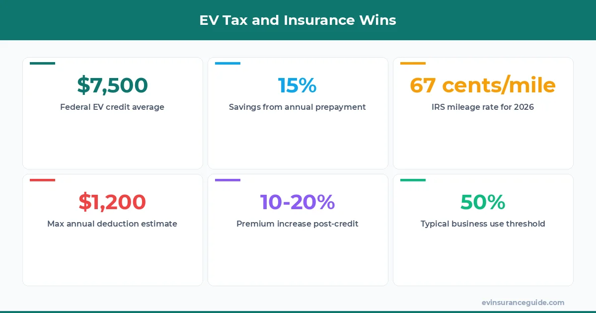 EV Tax and Insurance Wins