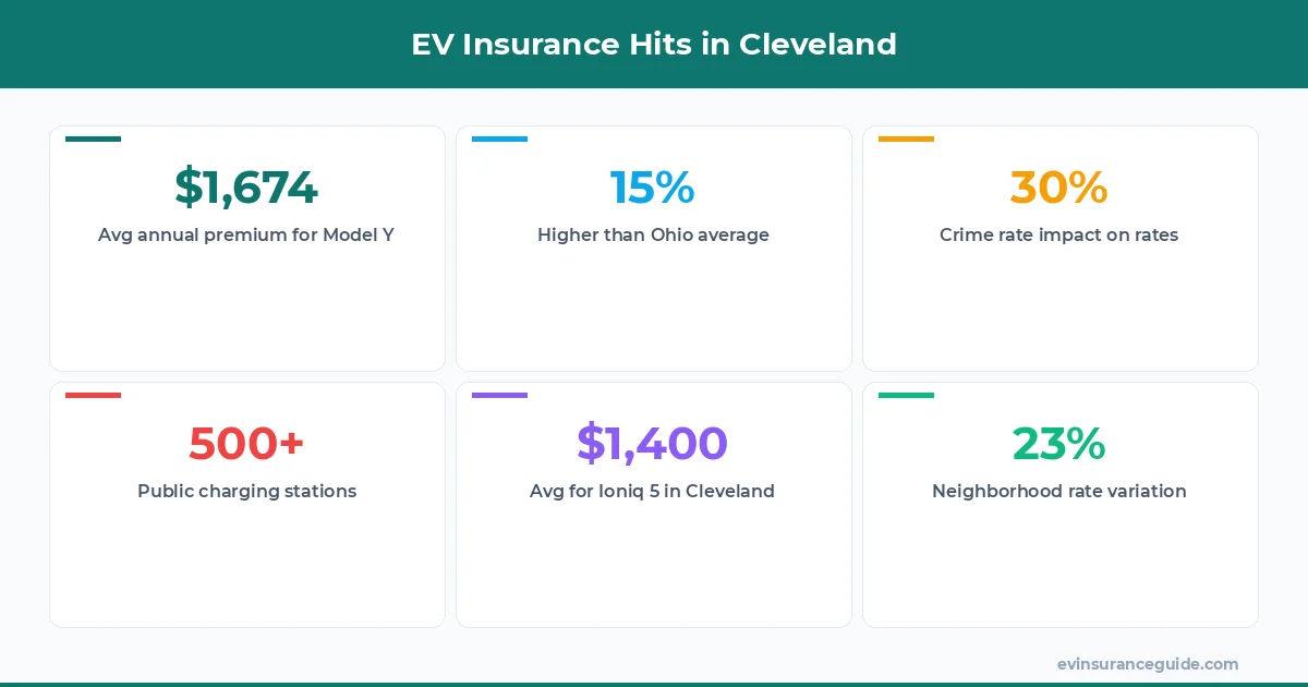 EV Insurance Hits in Cleveland