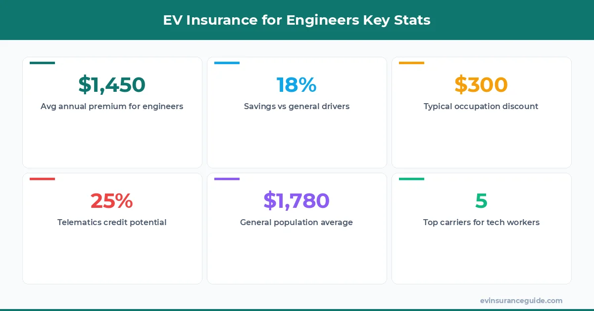 EV Insurance for Engineers Key Stats