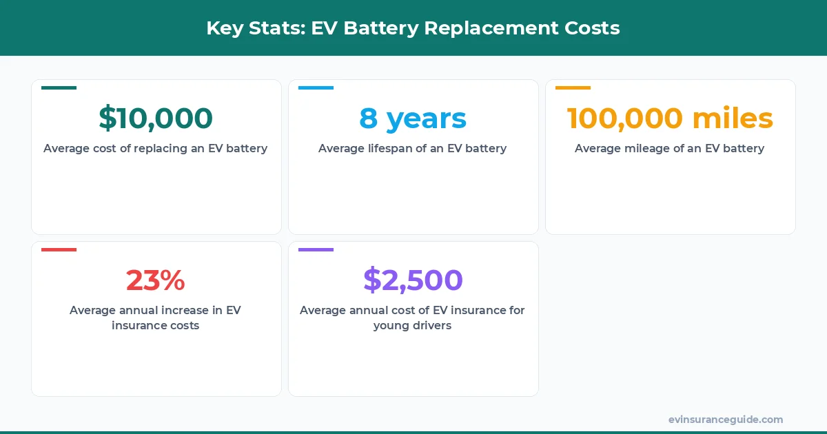 Key Stats: EV Battery Replacement Costs