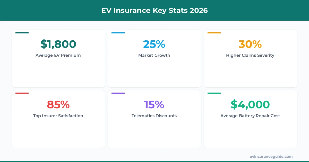 EV Insurance Key Stats 2026
