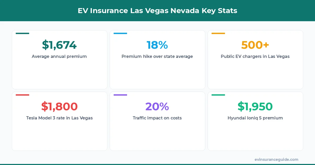 EV Insurance Las Vegas Nevada Key Stats
