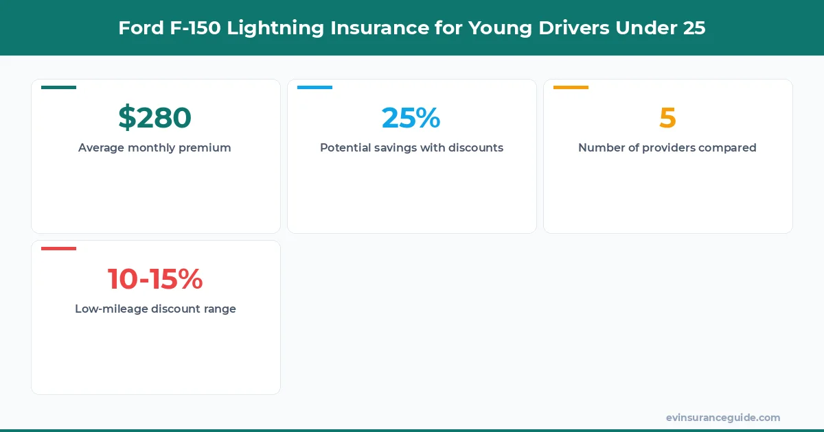 Ford F-150 Lightning Insurance for Young Drivers Under 25