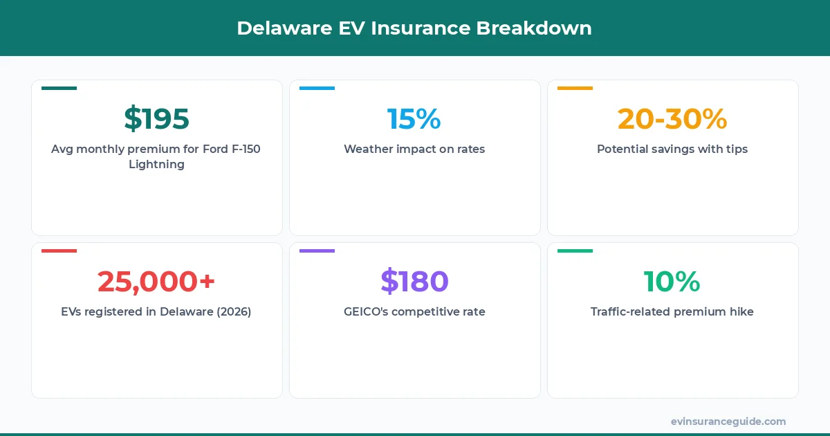 Delaware EV Insurance Breakdown