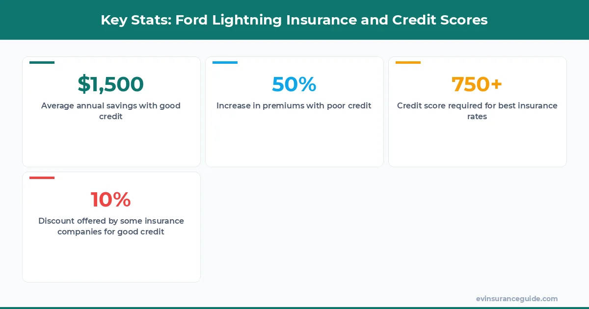 Key Stats: Ford Lightning Insurance and Credit Scores