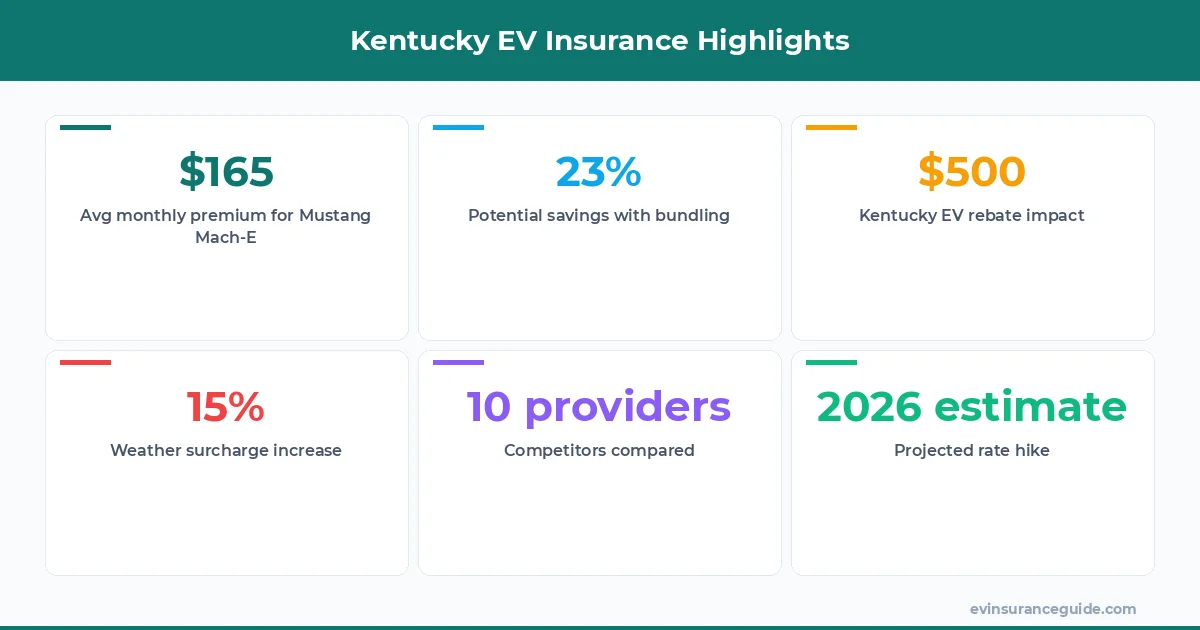 Kentucky EV Insurance Highlights