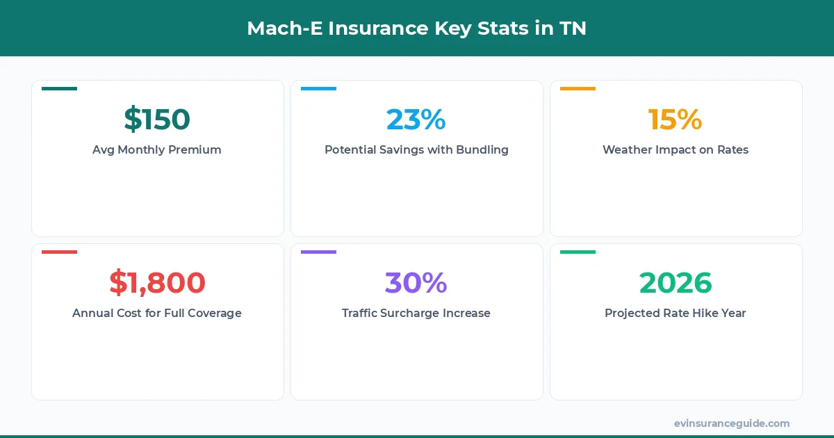 Mach-E Insurance Key Stats in TN