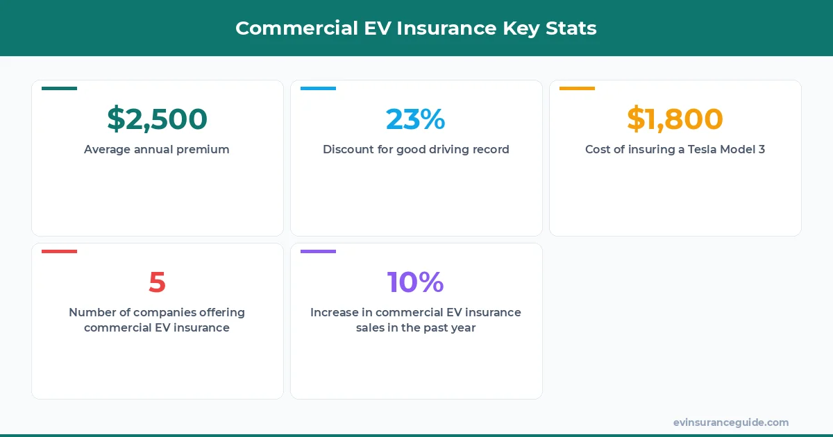 Commercial EV Insurance Key Stats