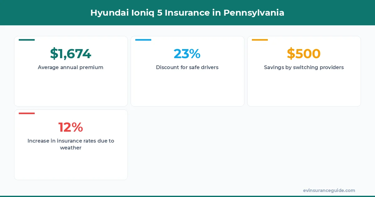 Hyundai Ioniq 5 Insurance in Pennsylvania