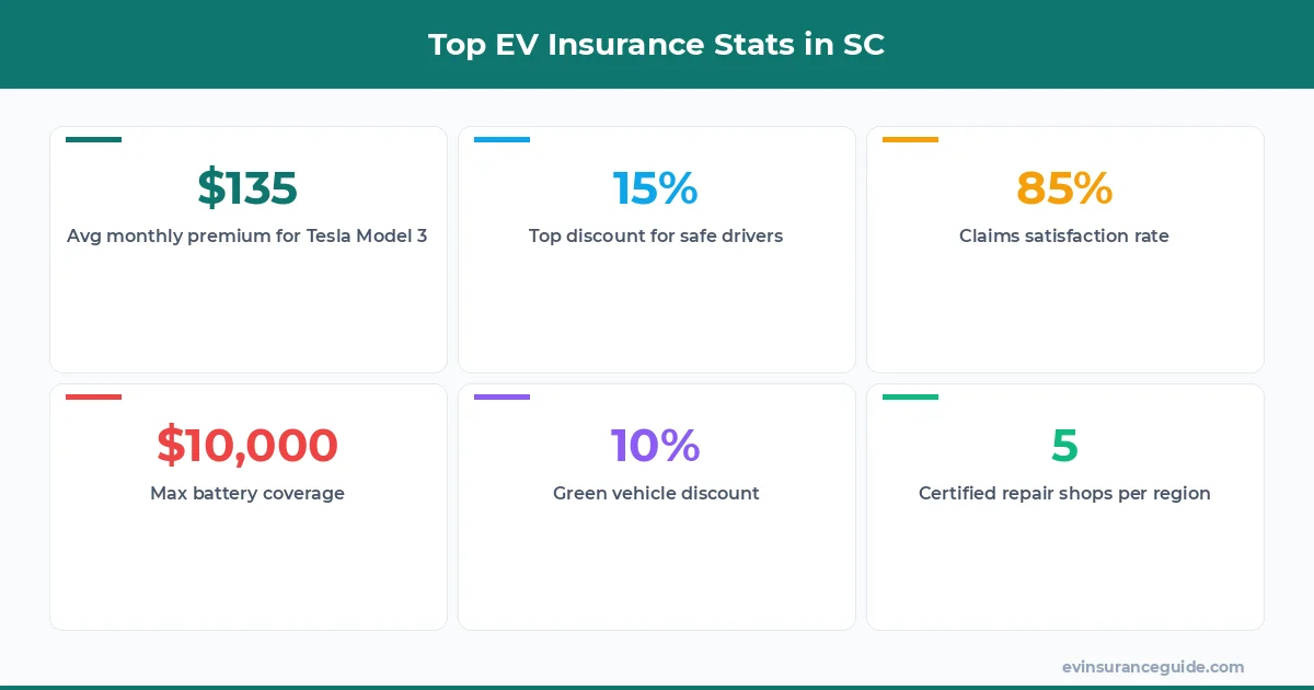Top EV Insurance Stats in SC