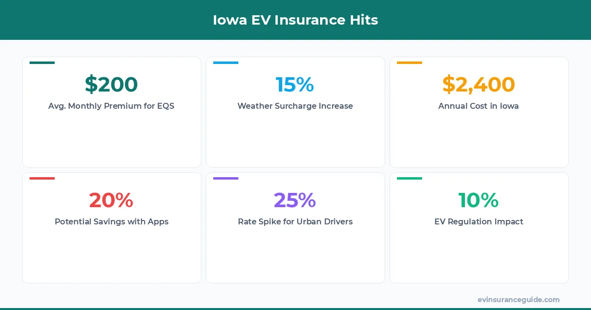 Iowa EV Insurance Hits