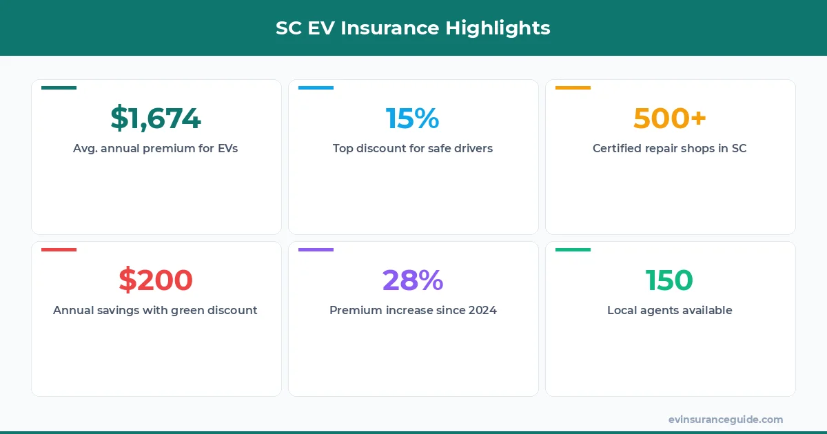 SC EV Insurance Highlights