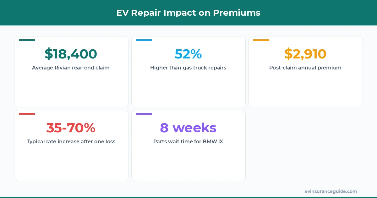 EV Repair Impact on Premiums