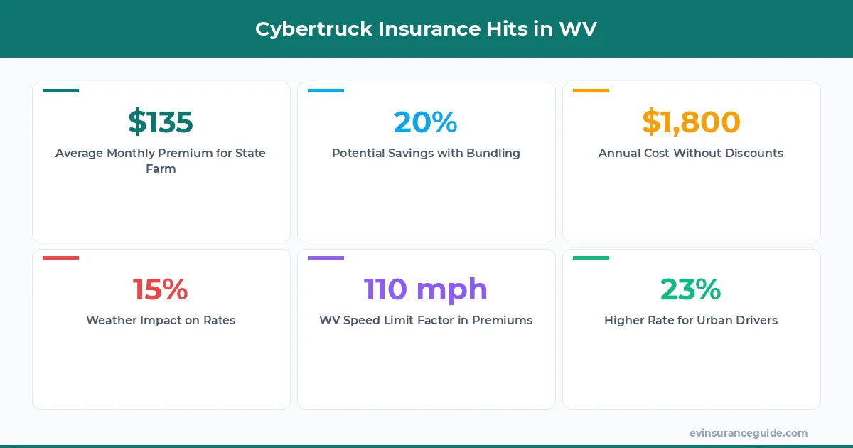 Cybertruck Insurance Hits in WV