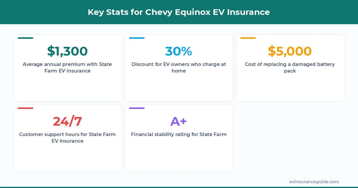 Key Stats for Chevy Equinox EV Insurance