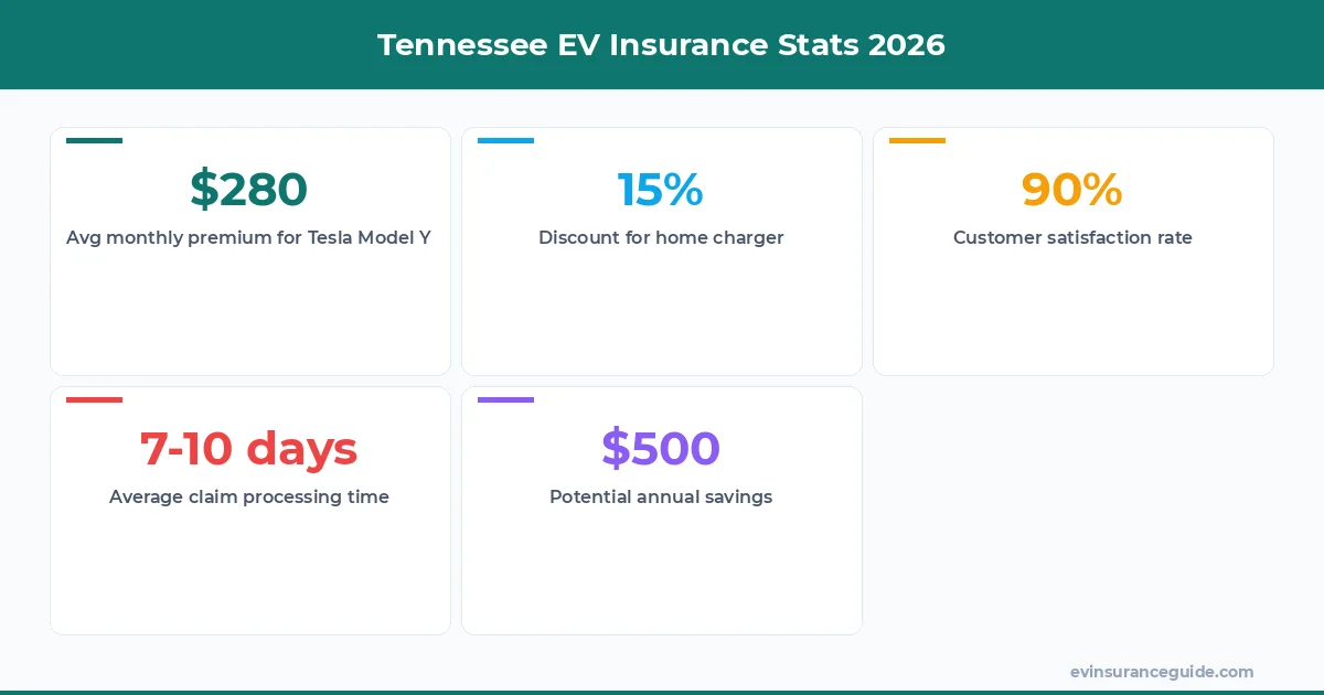 Tennessee EV Insurance Stats 2026