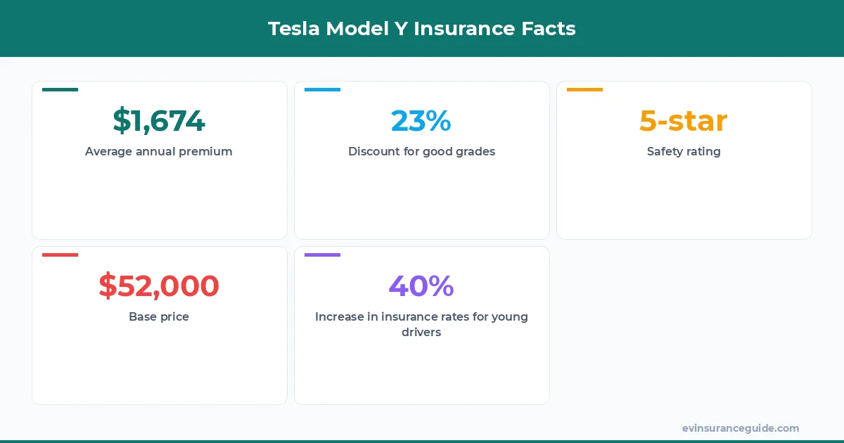 Tesla Model Y Insurance Facts
