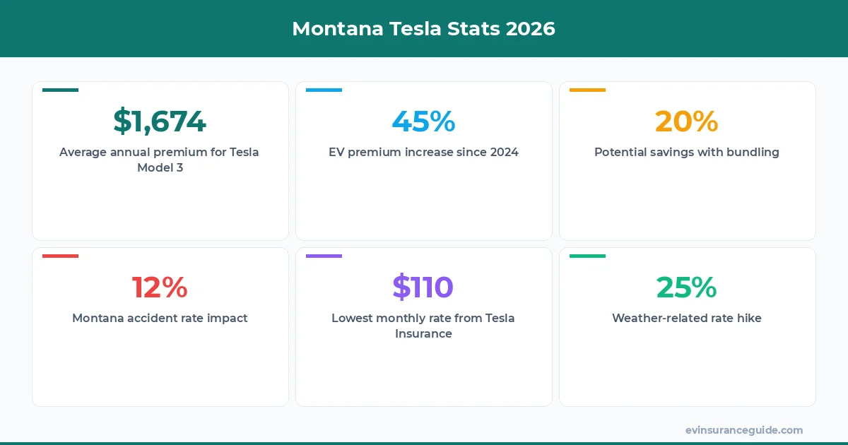 Montana Tesla Stats 2026
