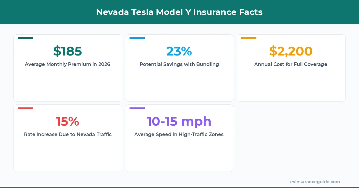 Nevada Tesla Model Y Insurance Facts