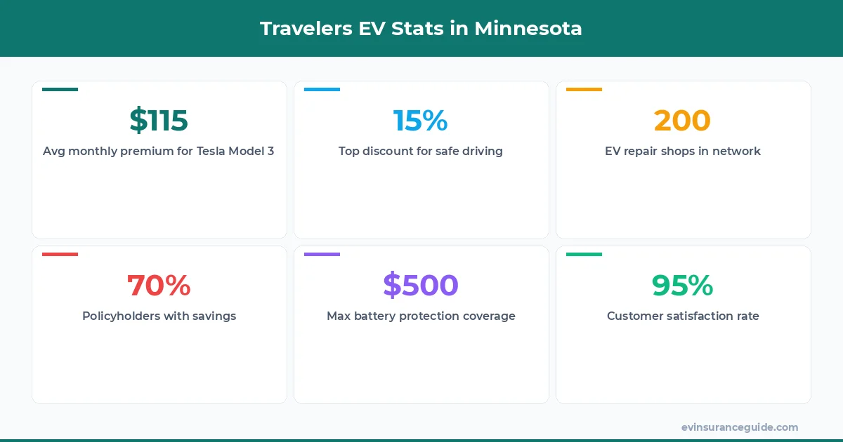 Travelers EV Stats in Minnesota