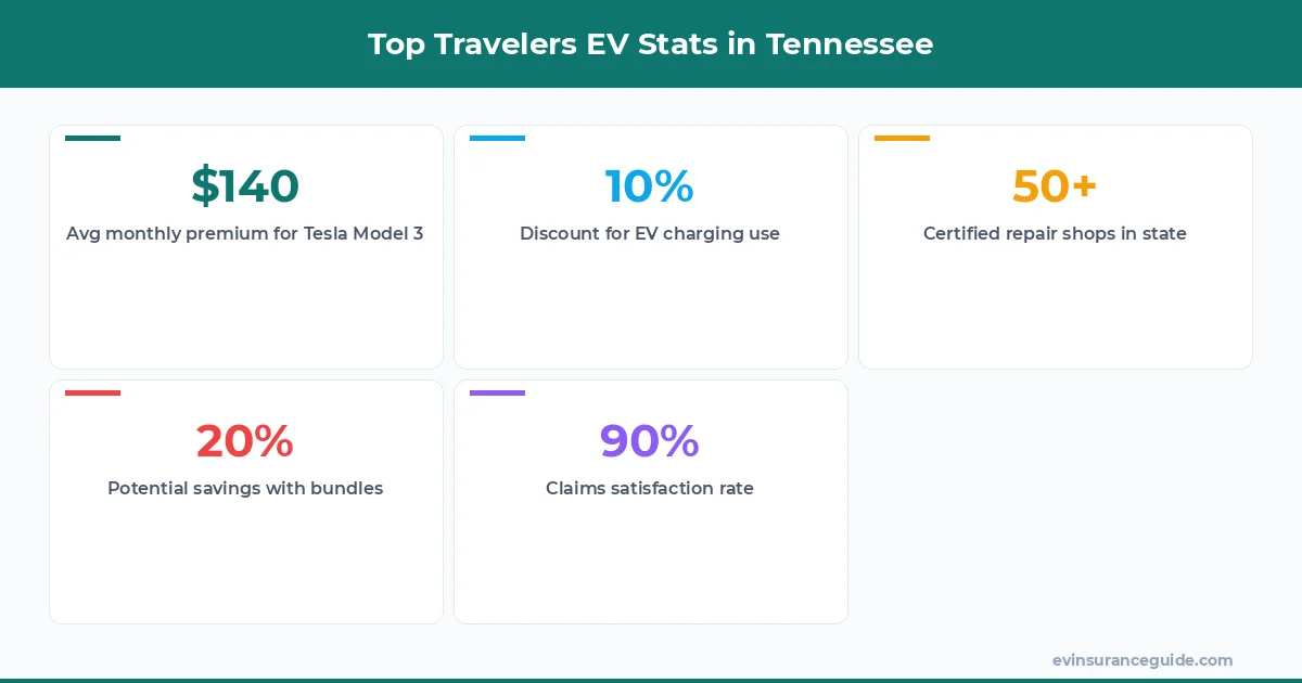 Top Travelers EV Stats in Tennessee