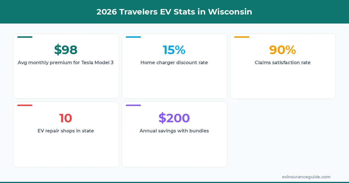 2026 Travelers EV Stats in Wisconsin